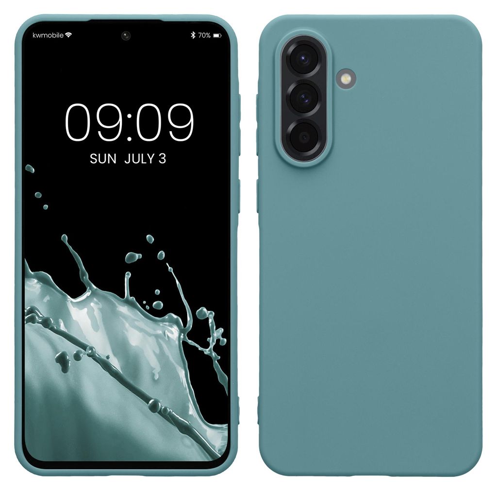 kwmobile Handyhülle für Samsung Galaxy A56 5G Hülle - TPU Case - Kabelloses Laden - Schutzhülle Cover in Arctic Night