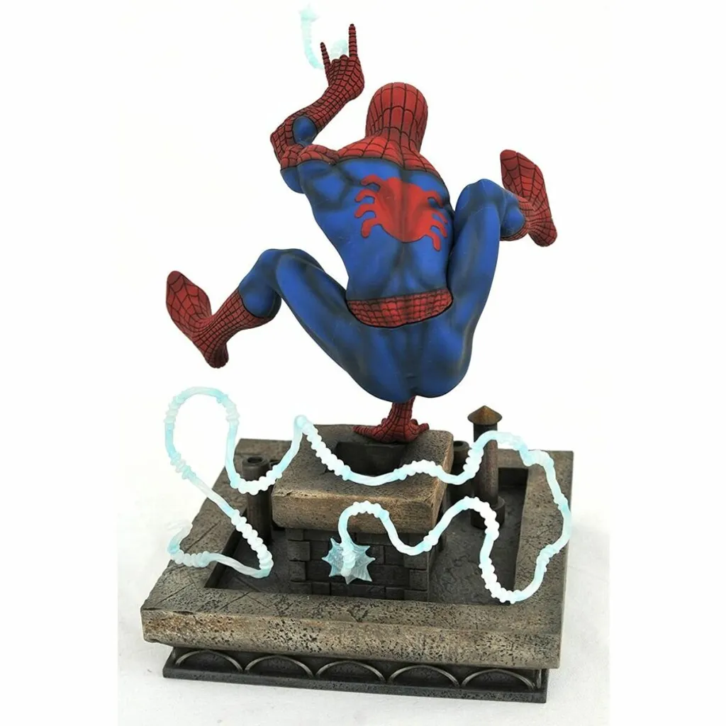 Figurine Spider-Man Haute Qualité : Le Meilleur Diorama Marvel 20cm