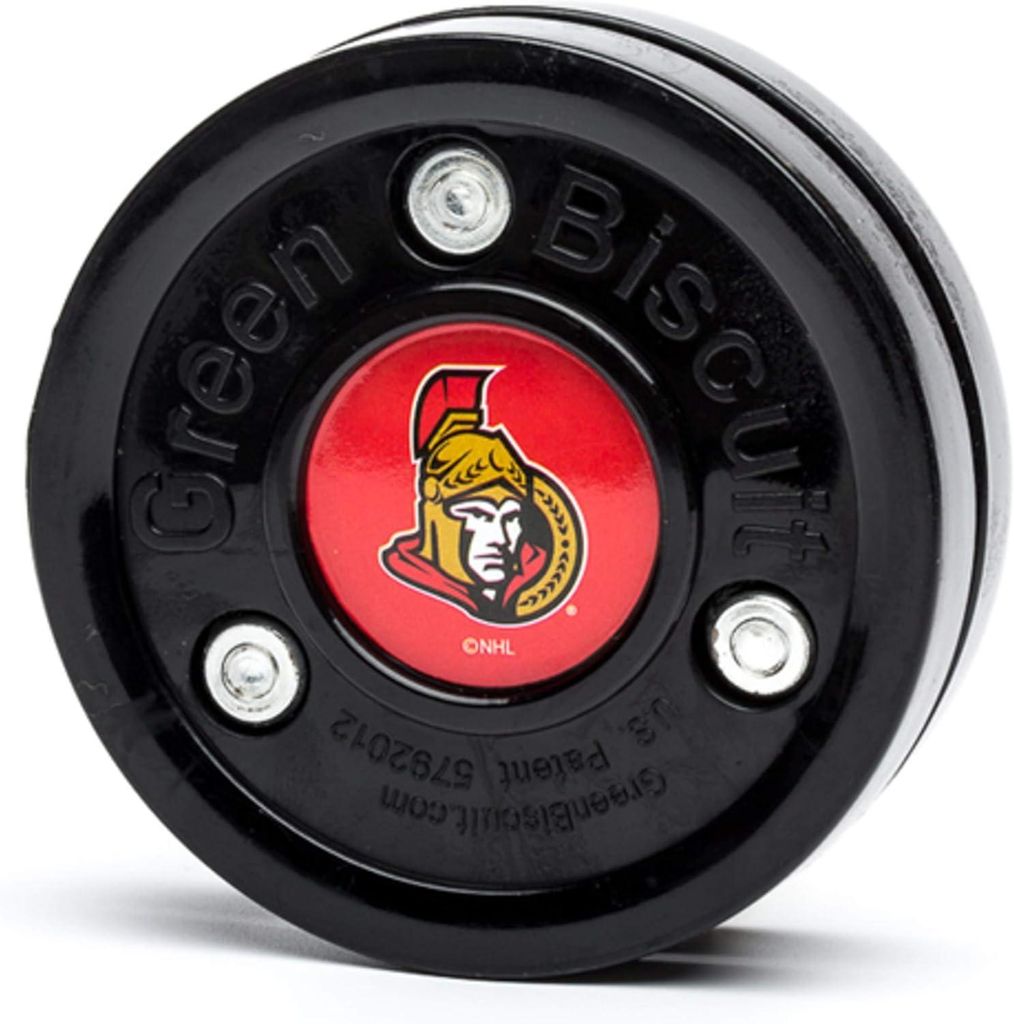 GREEN BISCUIT Trainings Puck NHL STICKHANDLING HOCKEY EISHOCKEY STRAßE NHL SKILL Teams: Ottawa Senators