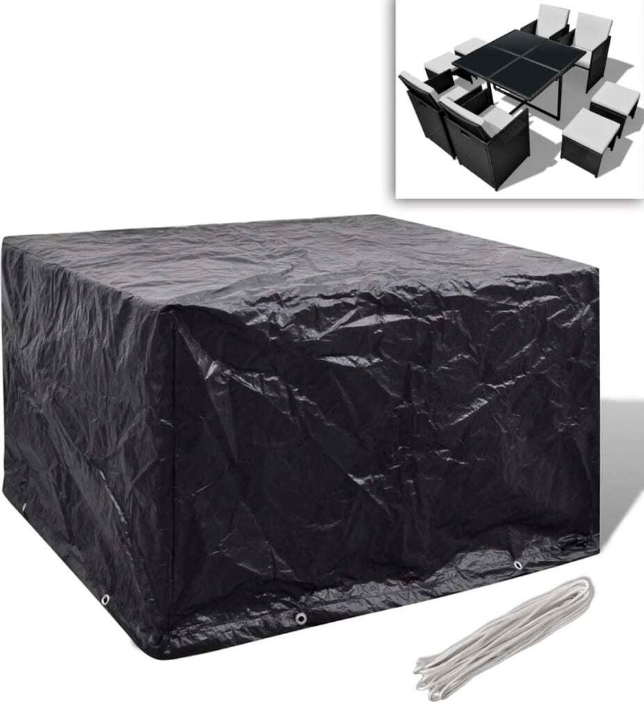 Maison Exclusive Gartenmöbel-Abdeckung 8 Ösen 113x113x73 cm