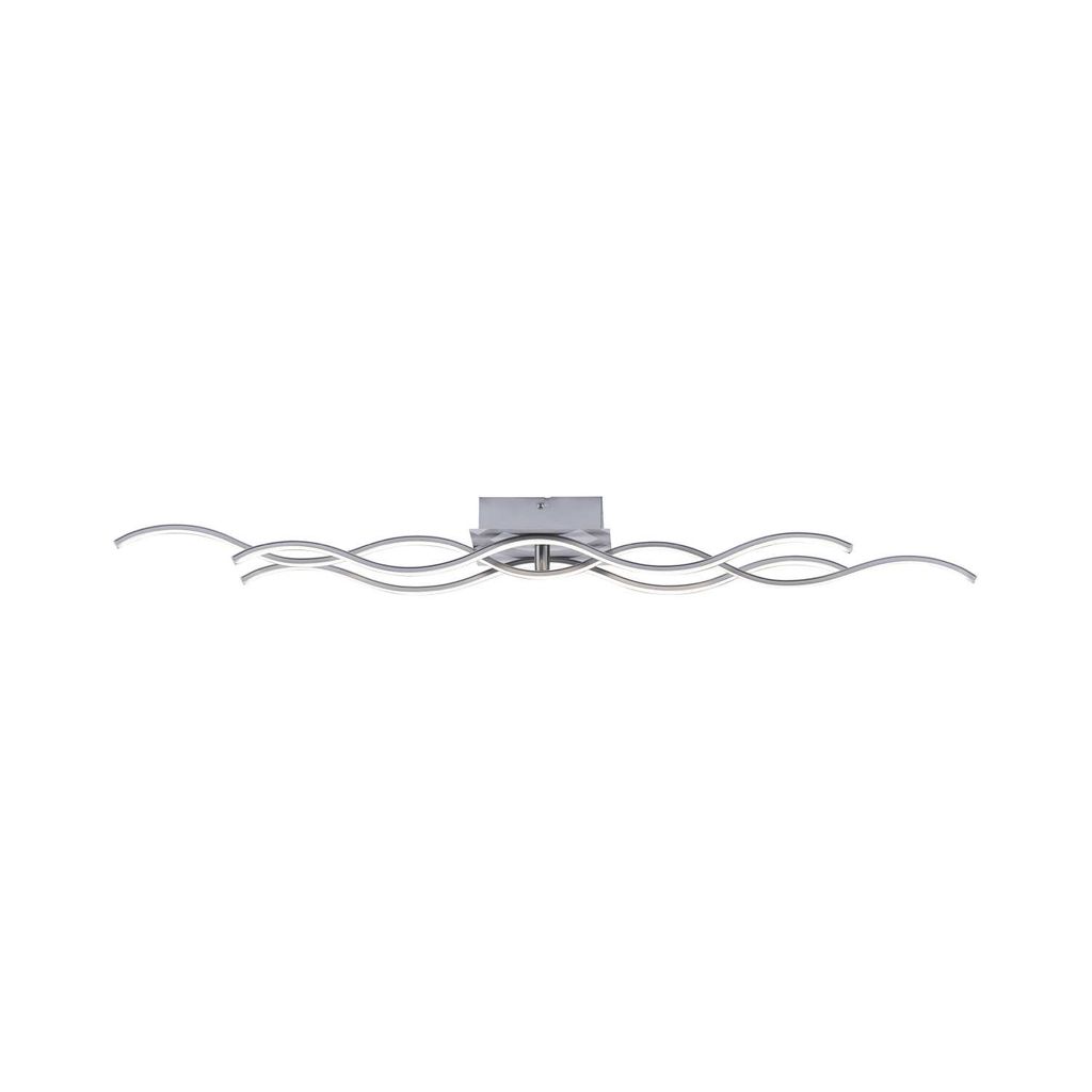 Plafonnier LED 30W au design ondulé pour vos quatre murs Image du produit 