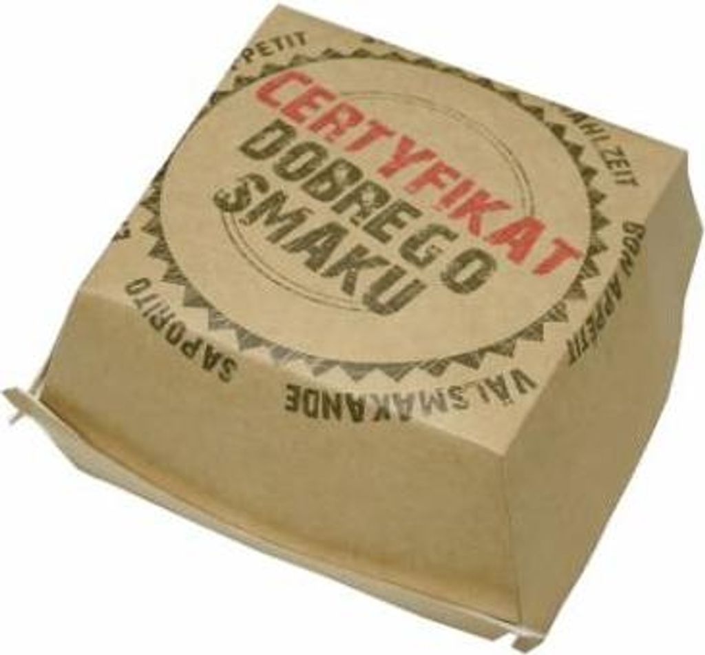 Boîte à burgers avec certificat de goût, 11,5 x 11,5 x 7,5 Image du produit 