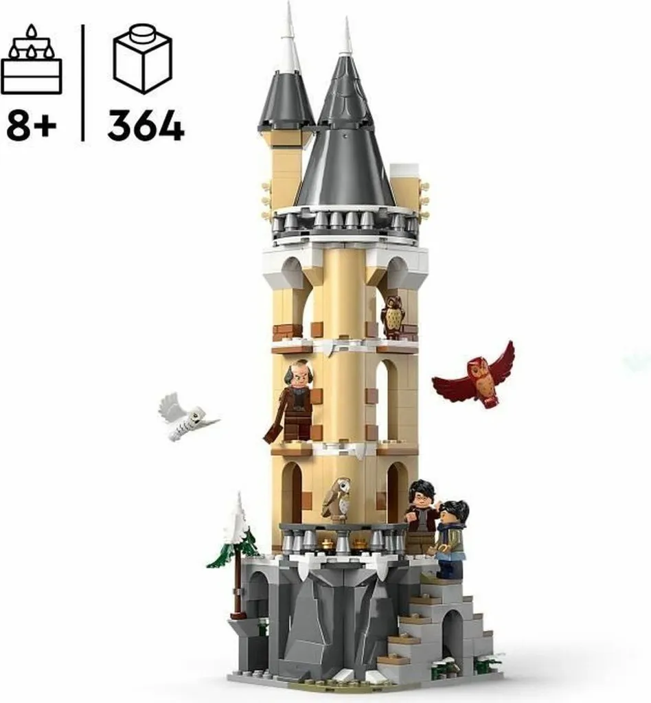Volière de Poudlard LEGO 76430 avec Harry Potter et Figurines Chouettes