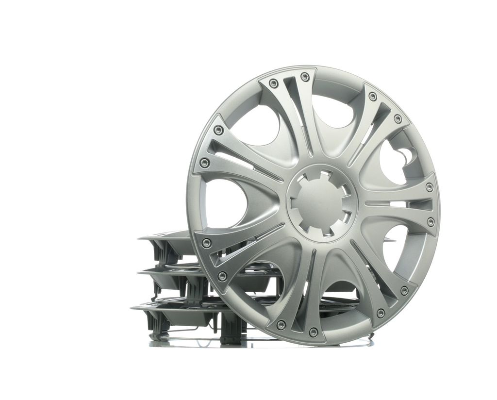 4x 13" Zoll Radkappen Silber Radzierblenden Radblenden Produktbild 