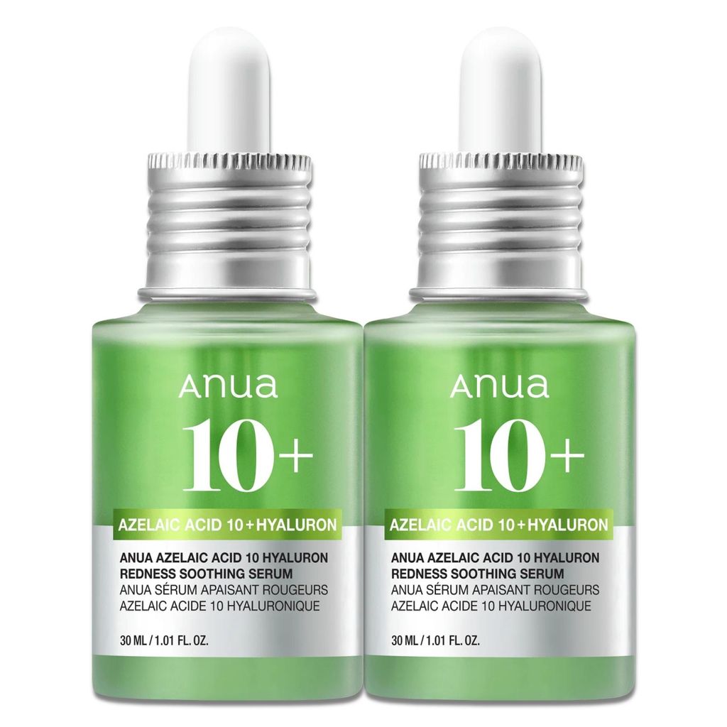 Gesichtsserum Anua 10% Acelaic Acid Hyaluron Redness Soothing Serum, 2x 30ml