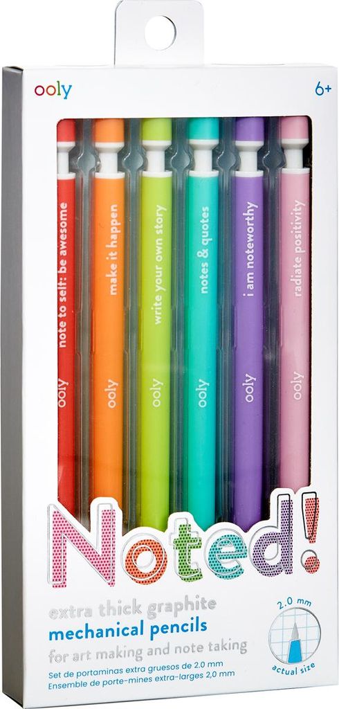 Ooly mechanische Bleistifte Graphit Set - bunte Schreibfreude