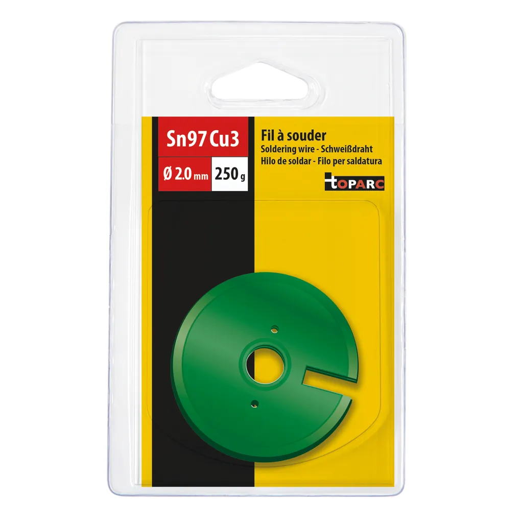 Étain GYS 97% sans plomb Ø 2 mm - Bobine 250g haute performance 047143