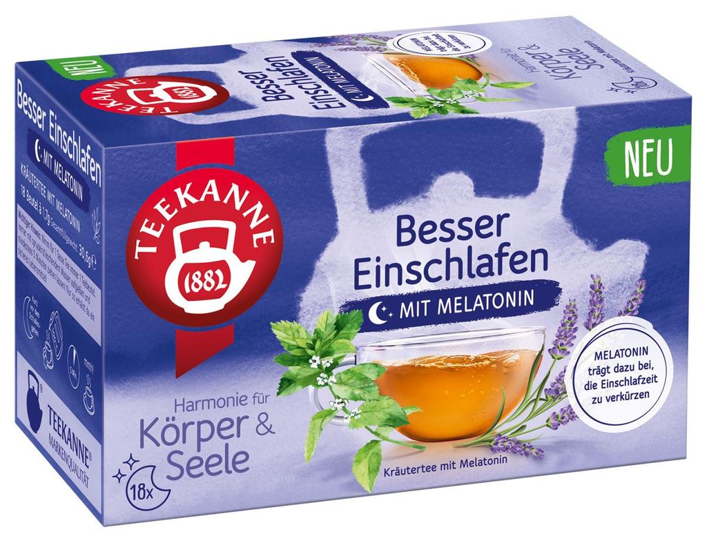 Teekanne Tee Harmonie Besser Einschlafen 8000 18St Produktbild 