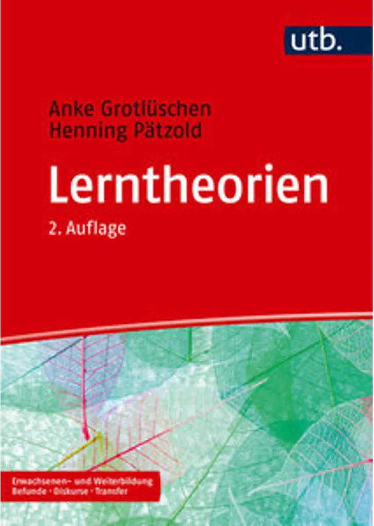 Livre de pédagogie Lerntheorien : Les théories de l'apprentissage clés