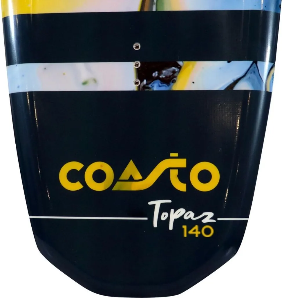 Wakeboard COASTO TOPAZ 140 Flex Hybrid avec Semelle Renforcée Haute Glisse