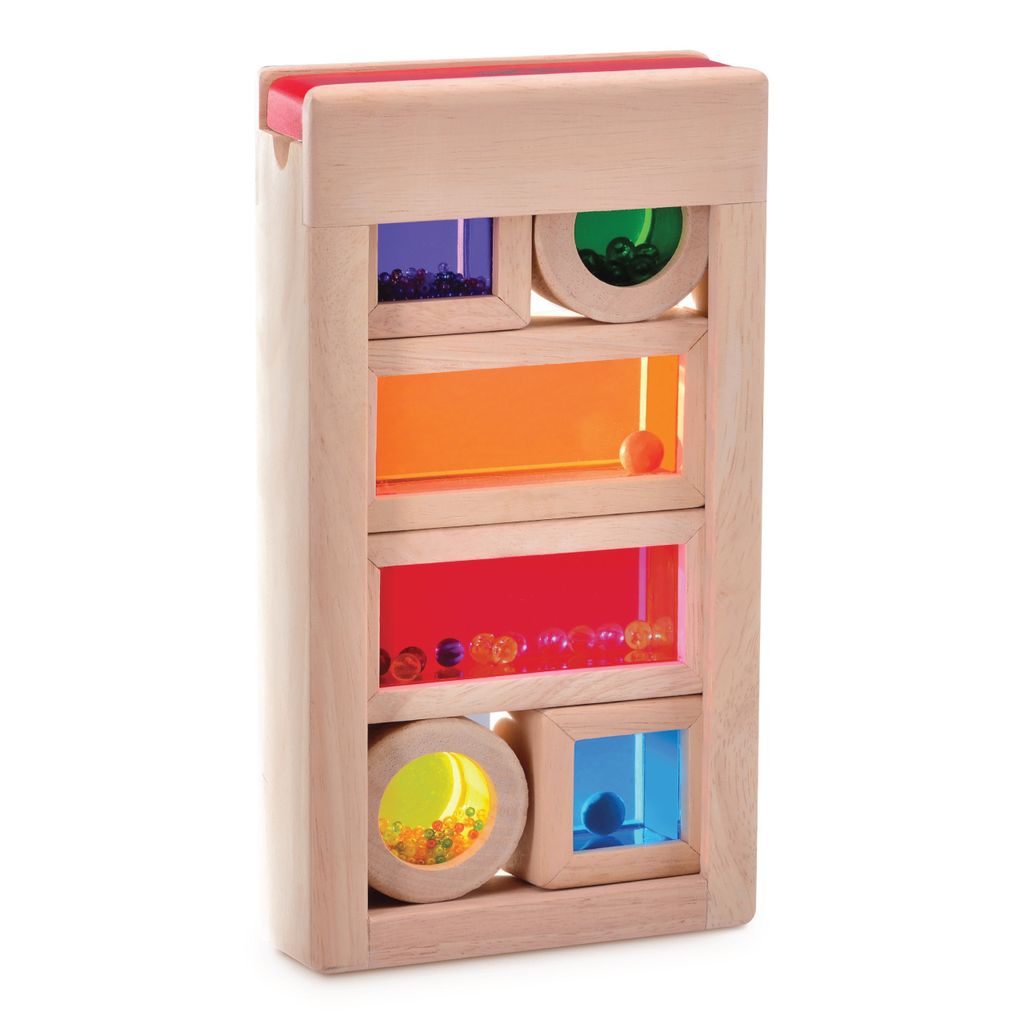 Wonderworld Entdecker-Klangklötze Regenbogen Holz HOUT192403