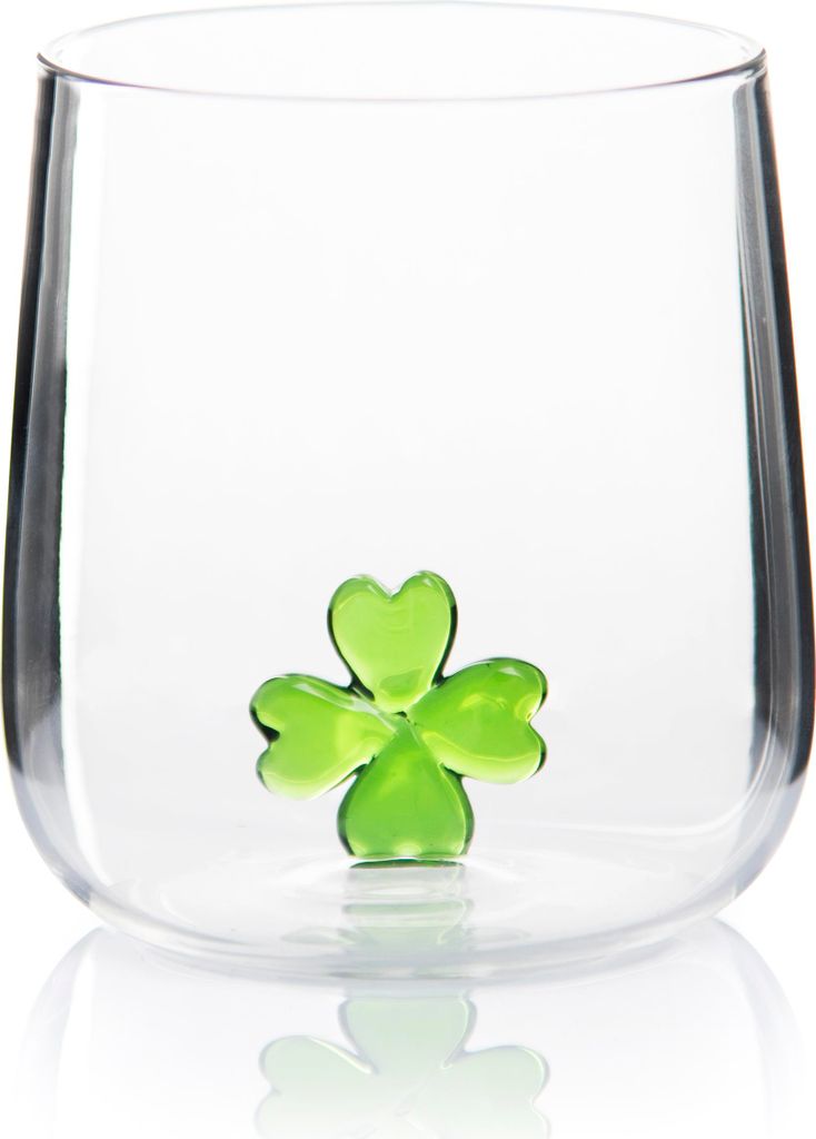 Excelsa Set 4 verres Inside trèfle à quatre feuilles 45 cl Image du produit 