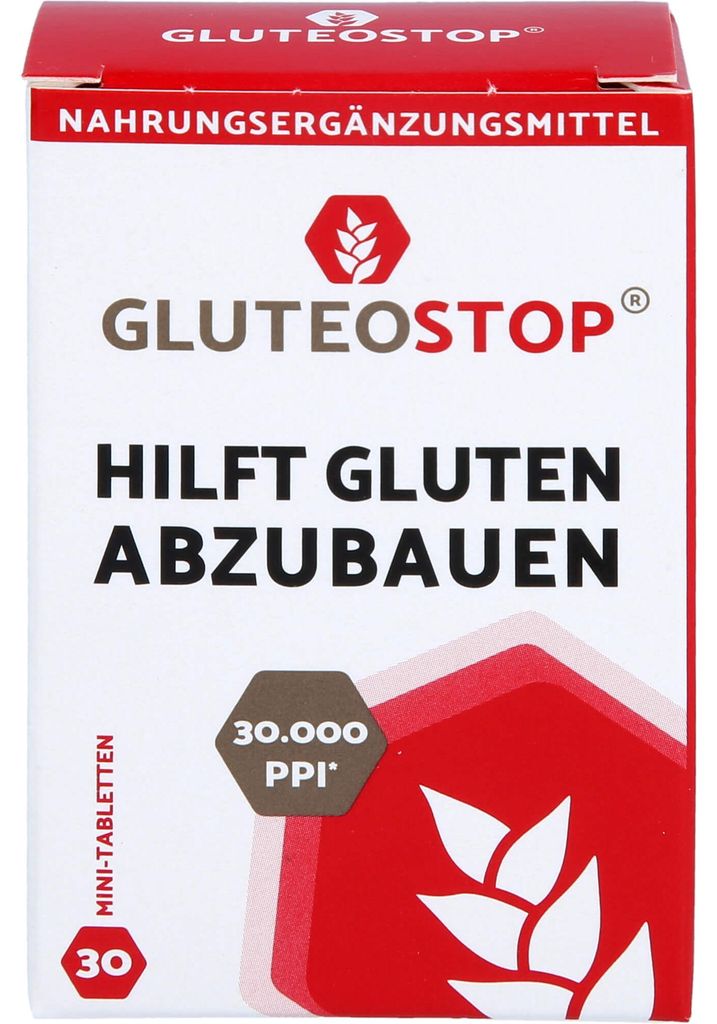 Mini-comprimés GluteoStop pour favoriser l'élimination du Image du produit 