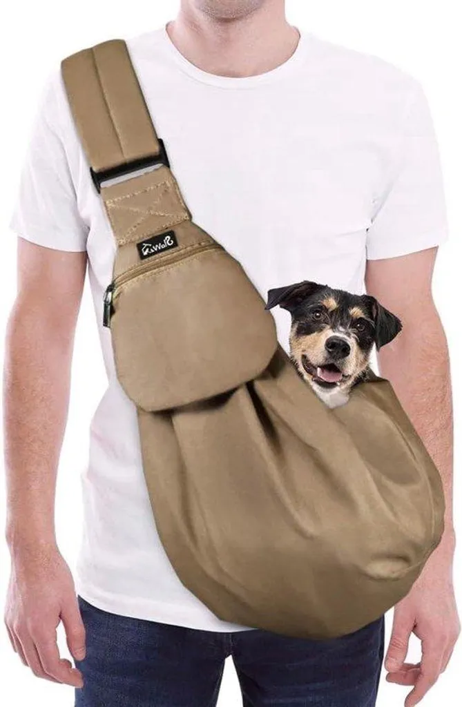 Porte-bébé Animaux Mains Libres - Solution Anti-Fatigue pour Petits Chiens