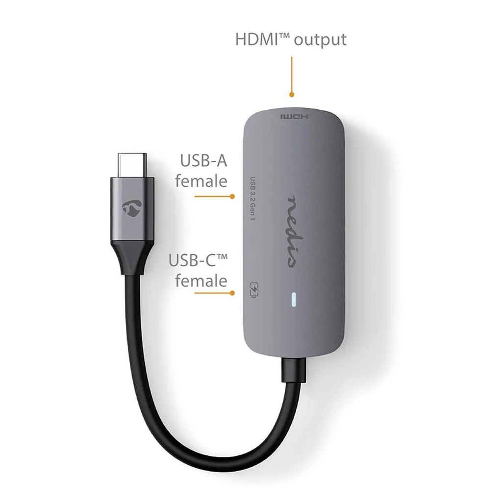 Solution Multiport USB-C vers HDMI : Connectez vos Accessoires en 5Gbps - 3