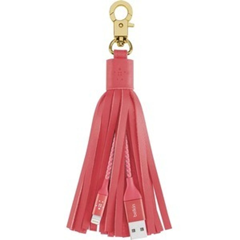 Belkin MIXIT, 0,17 m, Lightning, USB A, Pink, Gerade, Gerade