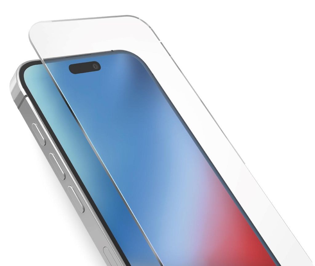 Umweltfreundliches Schutzglas aus recycelten Materialien für das iPhone 15 Pro Max