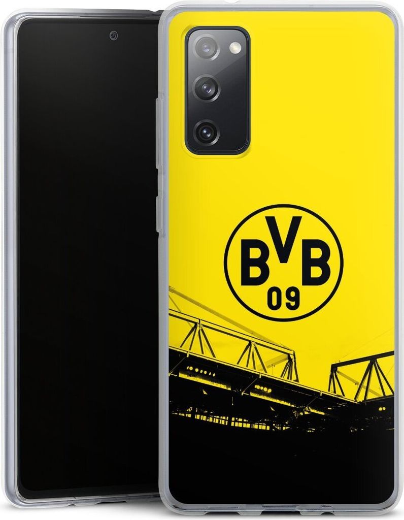 DeinDesign Handyhülle für Samsung Galaxy S20 FE 5G Silikon Hülle Case Smartphone Schutzhülle BVB Borussia Dortmund Fanartikel