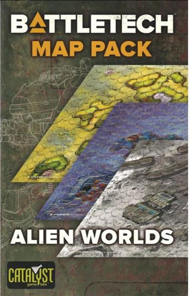 BattleTech Map Pack Alien Worlds - Miniaturen-Spiel -Zubehör - ENG Edition