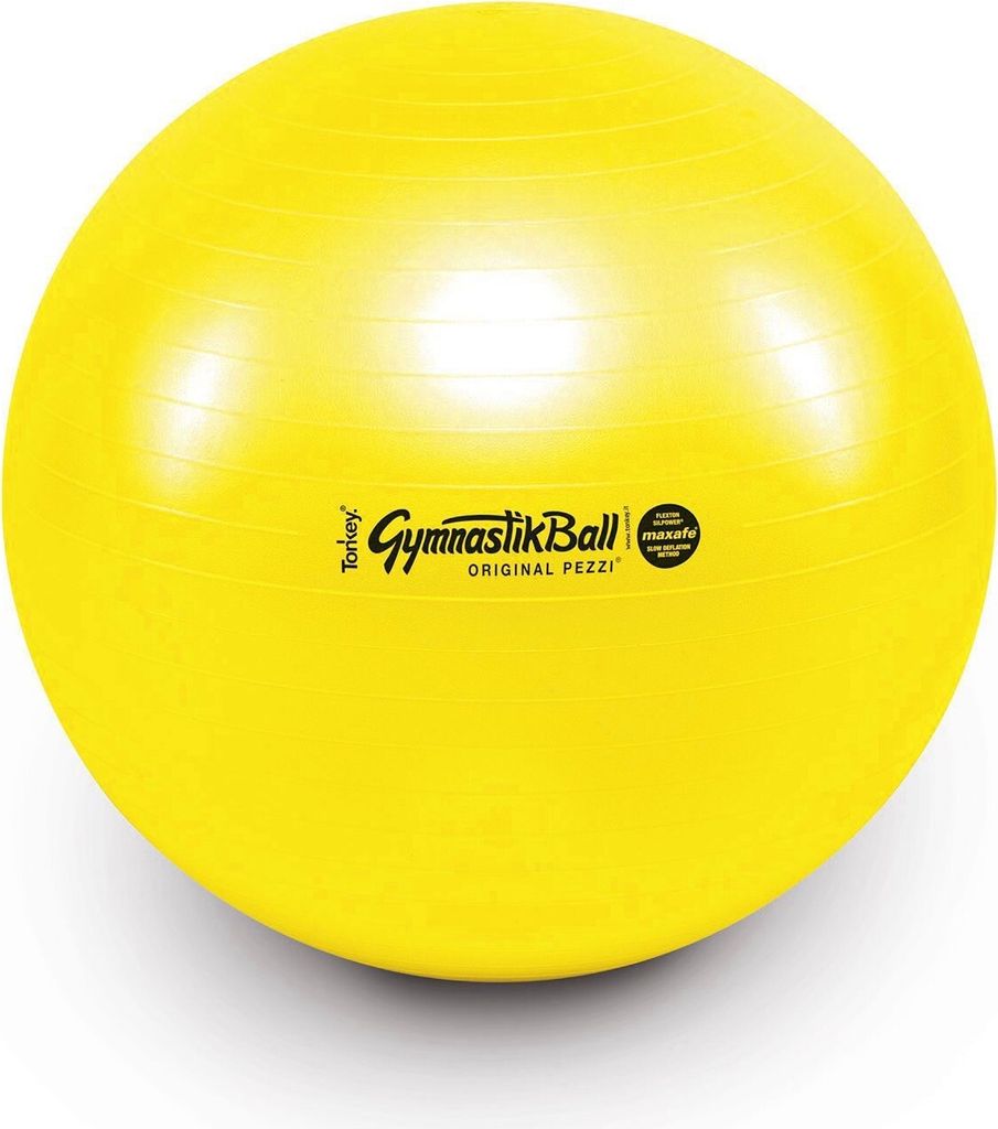 Original Pezzi® Gymnastikball MAXAFE - platzsicher - gelb Produktbild 