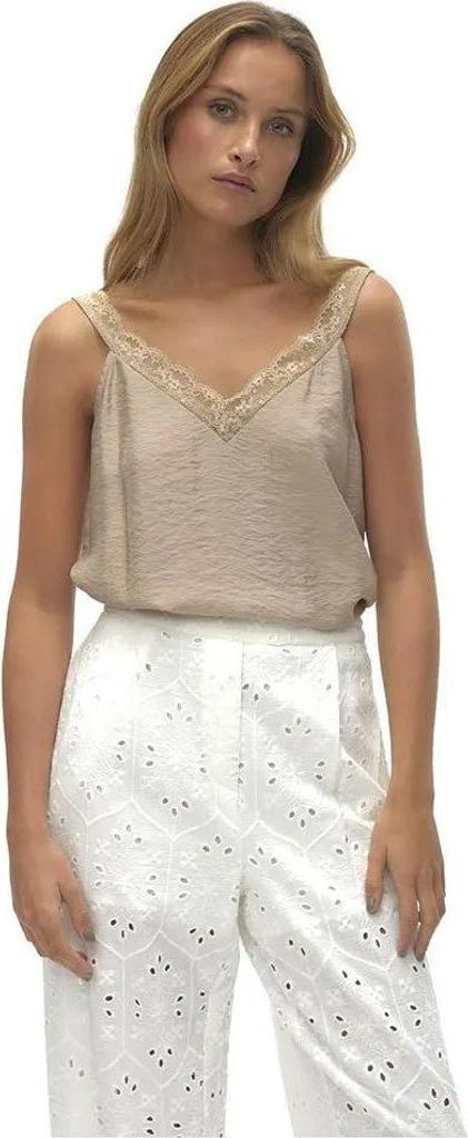 Vero Moda Josie ärmellose Bluse Grau M Damen Grau M