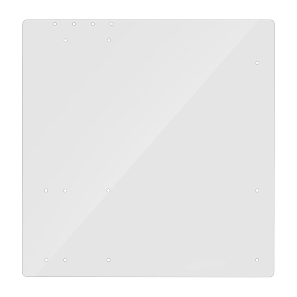 Motherboard-Acryl-Rahmen, Overlock-Computer-Gehäuse-Basis, für M-ATX-Motherboard, DIY-Basis-Ständer für M-ATX-Motherboard, Acryl-Overlock-Compu...