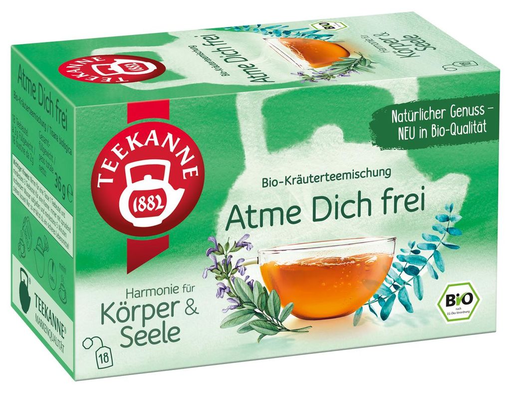 TEEKANNE 7990 TEEKANNE Atme Dich freiTee 18 Portionen Immagine del prodotto 