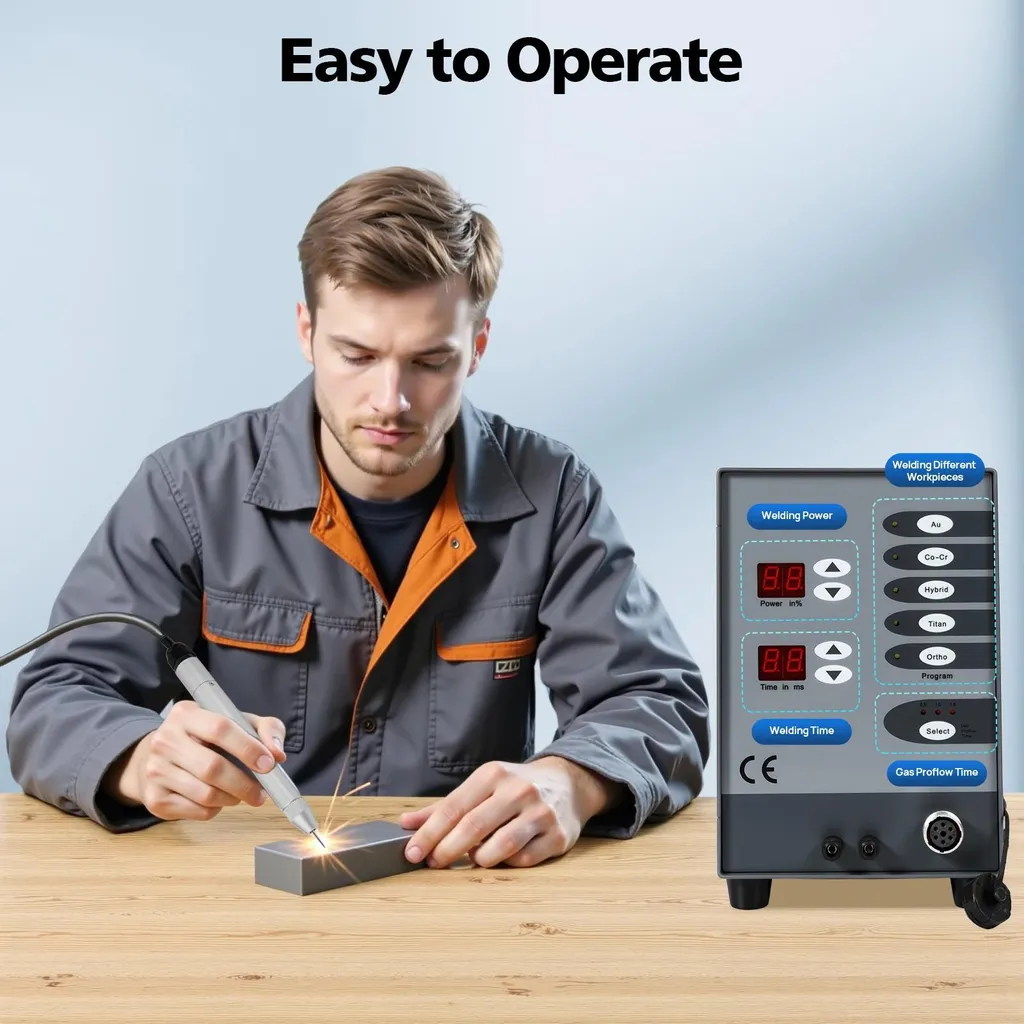 Poste à souder électrique 100W compact avec manomètre et écran LCD - 9