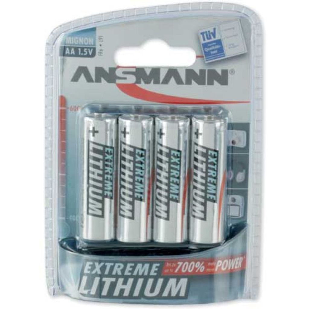 Ansmann Extreme Lithium AA Mignon - Jednorázová baterie - Obrázek produktu 
