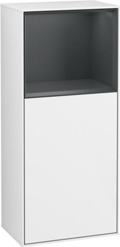 V&B Seitenschrank Wandbeleuchtung Finion 41,8x93,6cm, r, Rg o md b m, glo wh. Lac