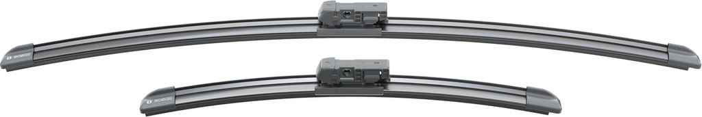 BOSCH Scheibenwischer Set Wischerblätter Vorne Rahmenlos Produktbild 