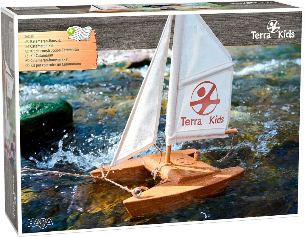 Kit Catamaran Terra Kids pour activités de plein air et jeux de rivière