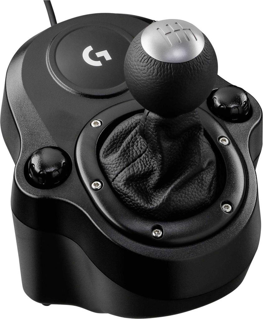 Logitech G Driving Force Schalthebel, 6 Gänge mit H-Schema, Produktbild 