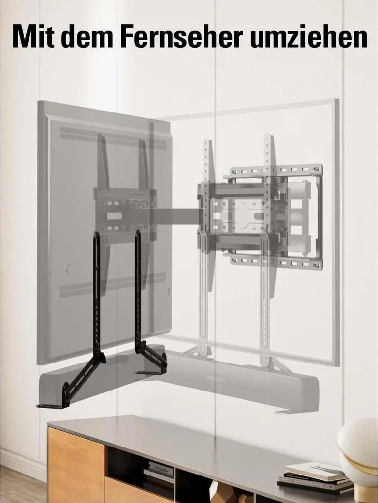 Support barre de son universel MD5420-03 : alignement parfait son-image