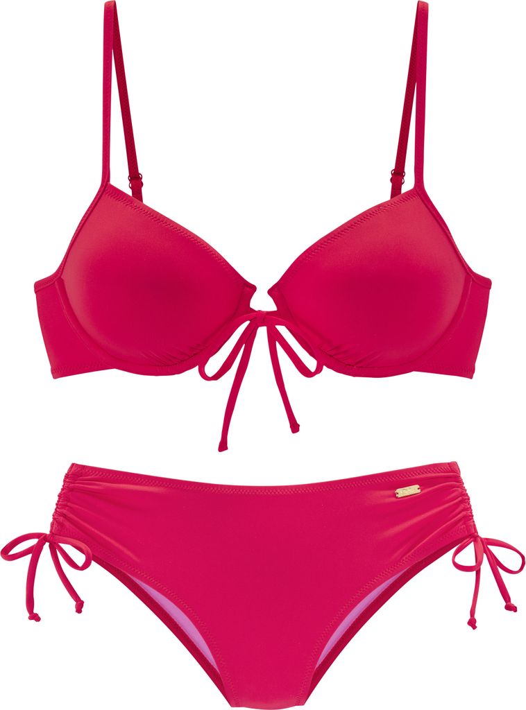 Buffalo Bügel-Bikini neon rot Größe 38 Cup B
