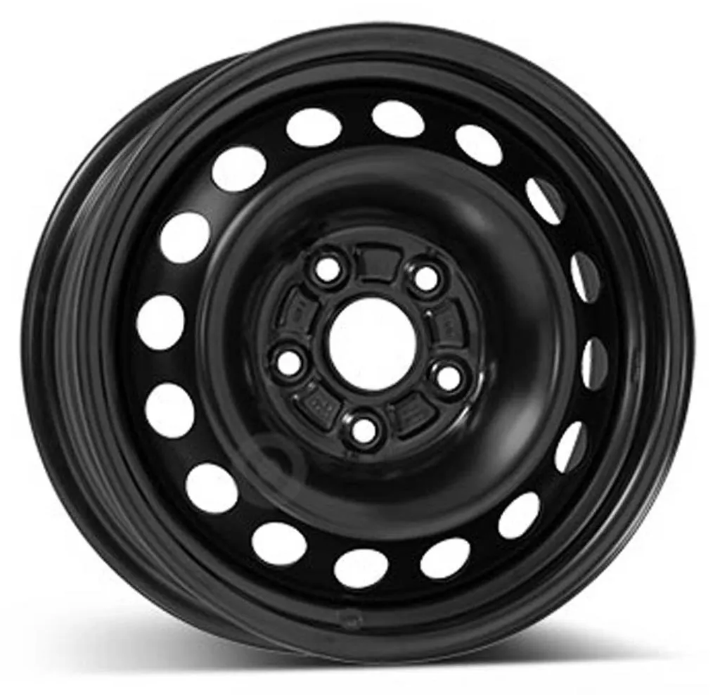 Jante acier ALCAR ACCIAIO 5580 6.5x15 5x114.3 ET 40 Noir haute qualité