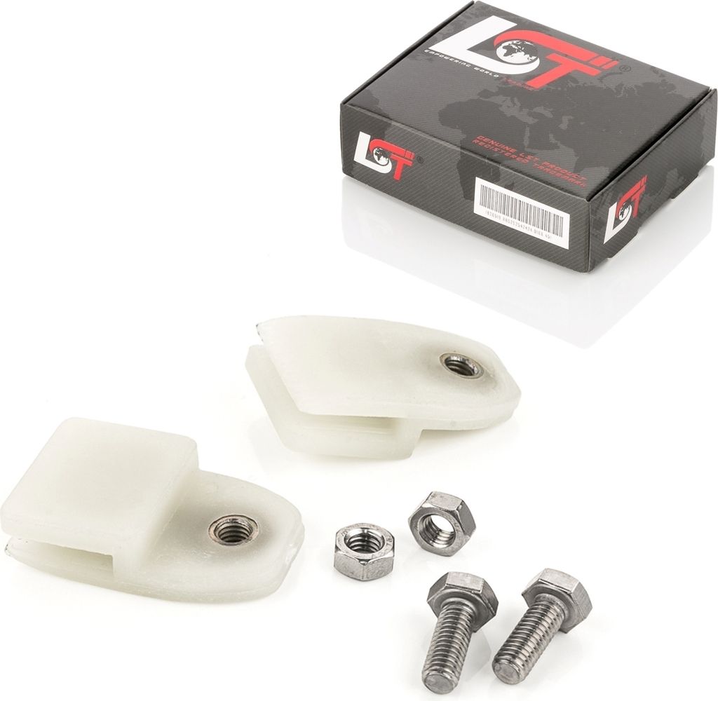 2x Fensterscheiben Seitenfenster Türscheiben Halter Clips für Mitsubishi Citroen