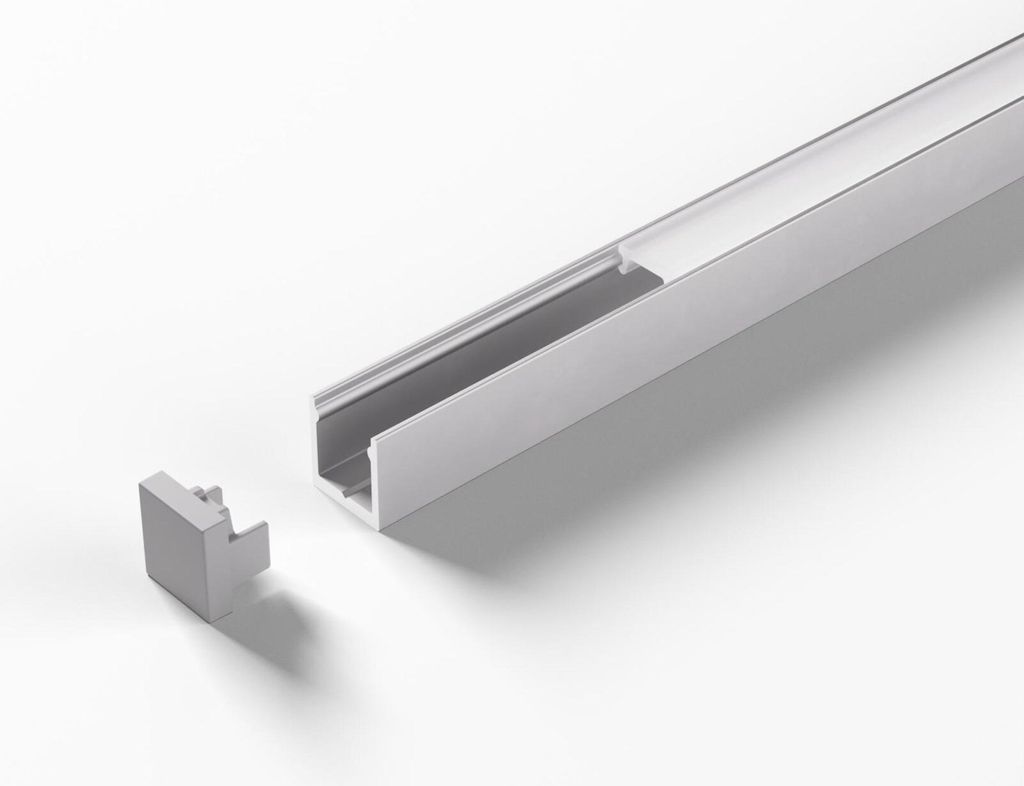 ChannelLine i3 Alu opal 10erSet L=3000 Alu- und Abdeckprofil