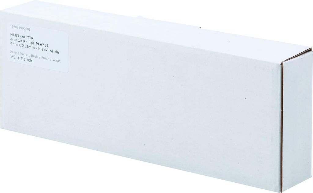 Thermotransferrolle PFA351 140Seiten schwarz