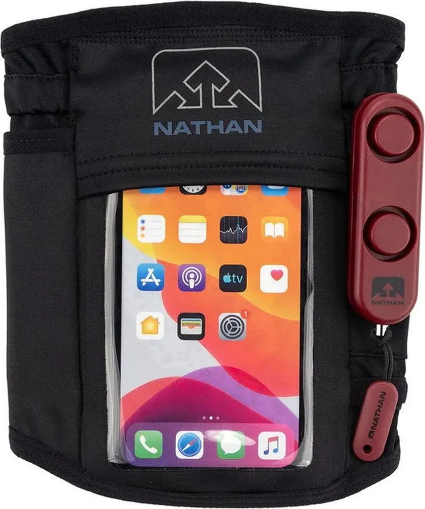 Brassard de sport smartphone Nathan Ripcord Noir de taille L XL