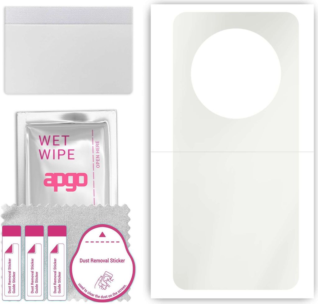 apgo Rückseite Schutzfolie, Matt, kompatibel mit Honor Magic4 Pro, Hinten Hydrogel-Displayschutzfolie mit Positionierhilfe, kratzfest, einfache Mo...