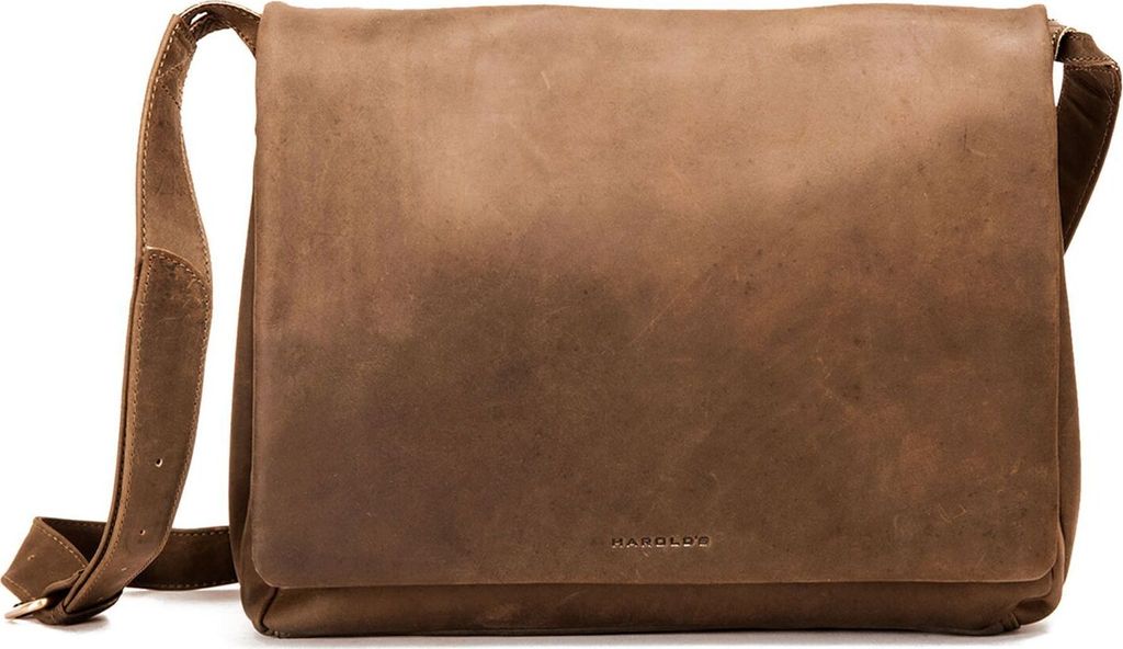 HAROLD'S Cuir serviette sac à épaule bandoulière Antic Image du produit 