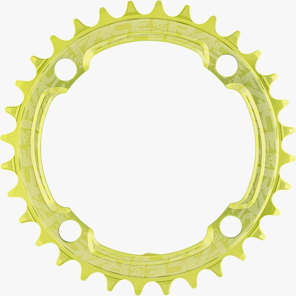 Plateau de pédalier VTT Race Face 104 BCD 32T vert en aluminium usiné