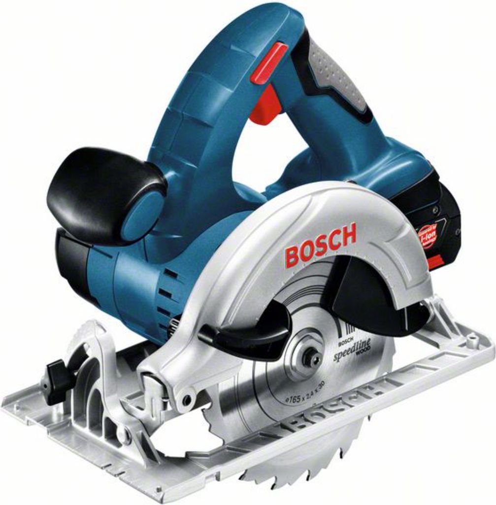 Bosch Professional Akku-Kreissäge GKS 18 V-LI, Solo Version ohne Akku & Ladegerät, im Karton (060166H000)