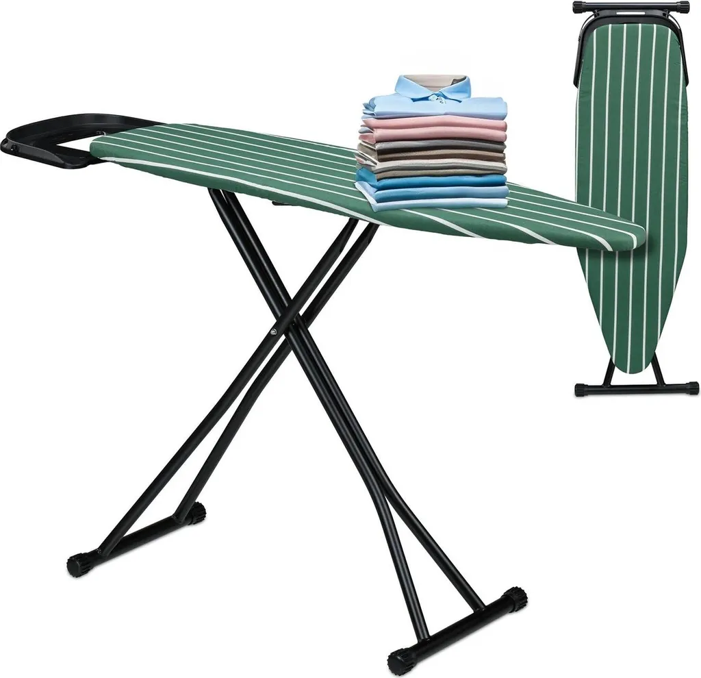 Table à repasser stable 121x39 cm réglable pour protéger votre dos - 9