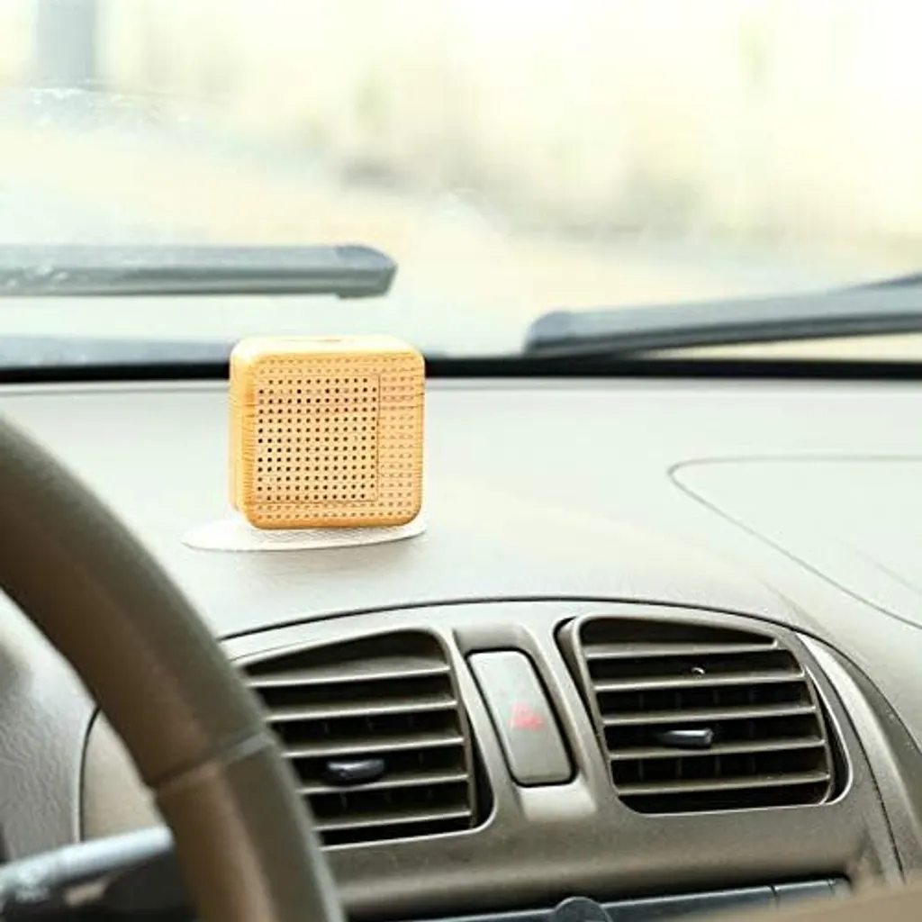 Weljoy Diffusore da Viaggio Portatile Legno: Aromaterapia in Auto - 2