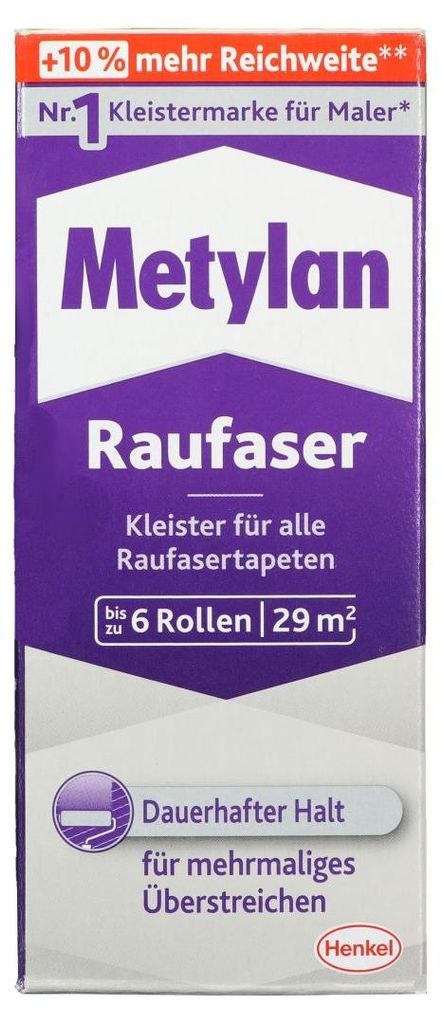 Metylan Raufaser, Kleister für Raufaser- und Produktbild 