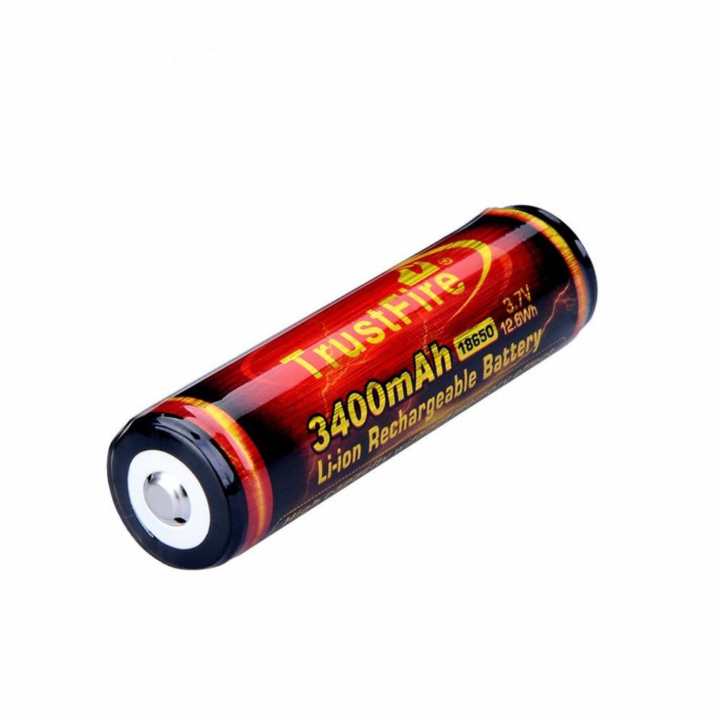 TrustFire 18650 Li-Ion Akku | 3400mAh | 3,7V | integrierter Produktbild 