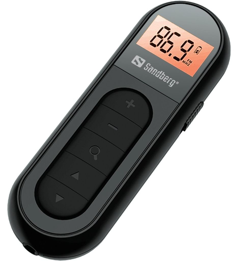Sandberg 421-01, Cestovné, FM, 76 - 108 MHz, 40 dB, Jantár, Obrázok produktu 