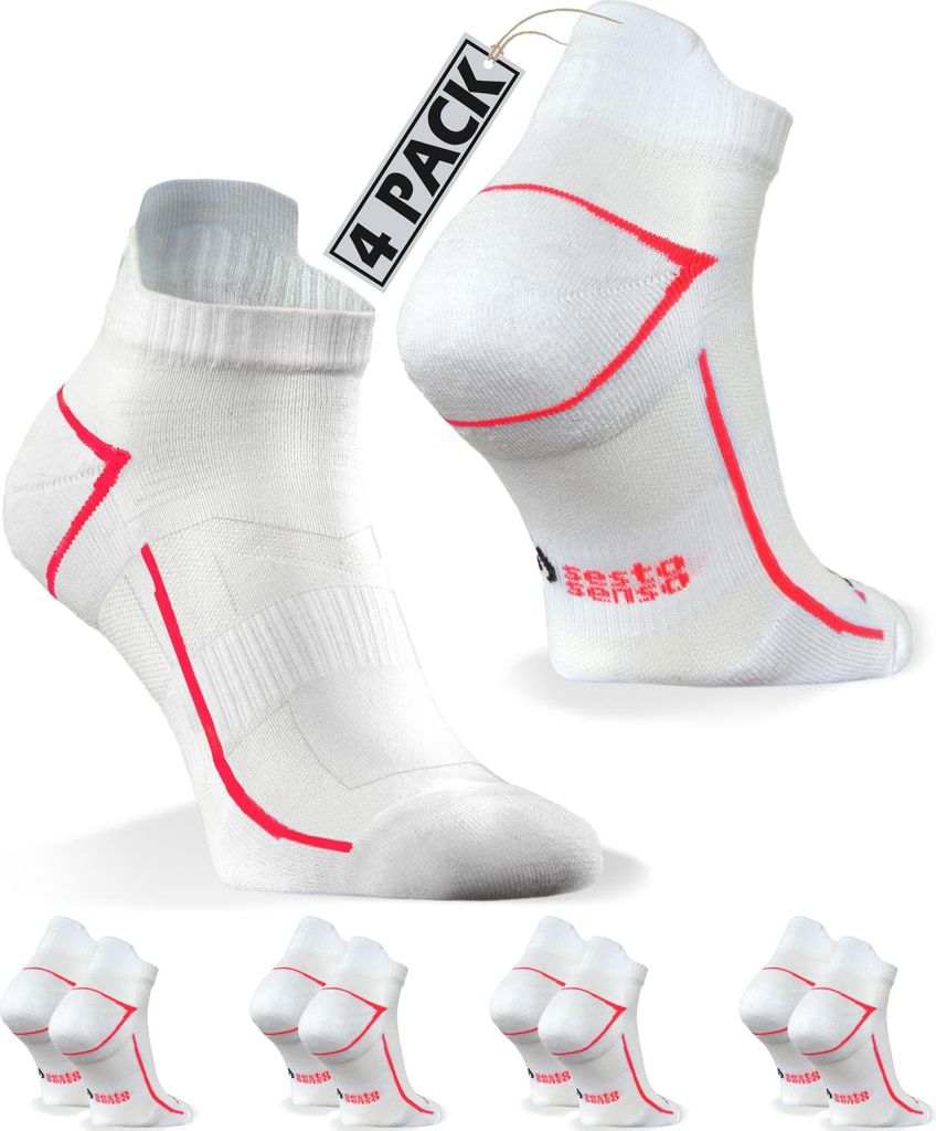 Sesto Senso Herren Sport Socken SKB10 - Atmungsaktiv, Nahtlos, Poliamid, Verstärkte Frottee-Bereiche, Thermoregulierend, Ideal für Sport und Fitn...